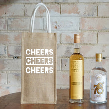 Load image into Gallery viewer, Two Bottle Bag - 3 Cheers (2 pcs/set)