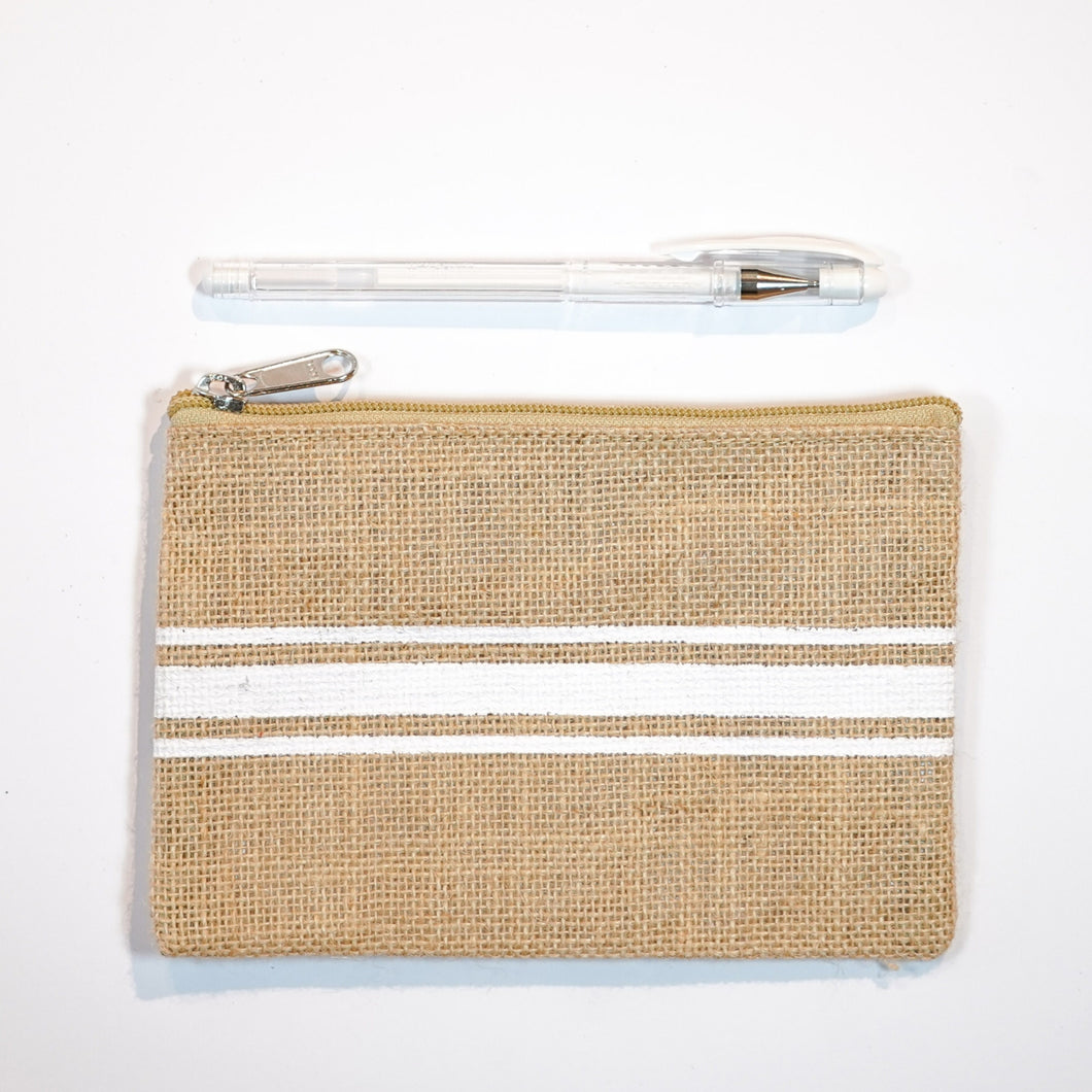 Handy Zip Pouch - Striped for Success